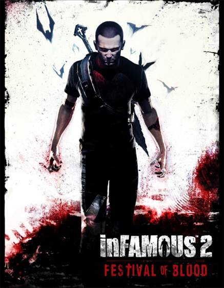 Infamous: Festival Of Blood - Sony PlayStation 3 (PS3) (Sony Computer Entertainment) video game collectible - Main Image 1