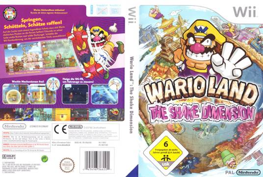 WarioLand: The Shake Dimension - Nintendo Wii (Nintendo - 1) video game collectible [Barcode 045496366025] - Main Image 2