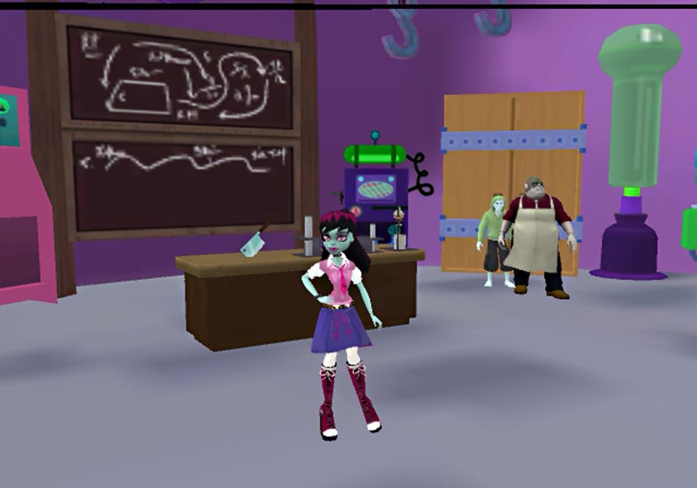 Monster High Ghoul Spirit - Nintendo DSi (THQ - 1) video game collectible [Barcode 785138365176] - Main Image 4