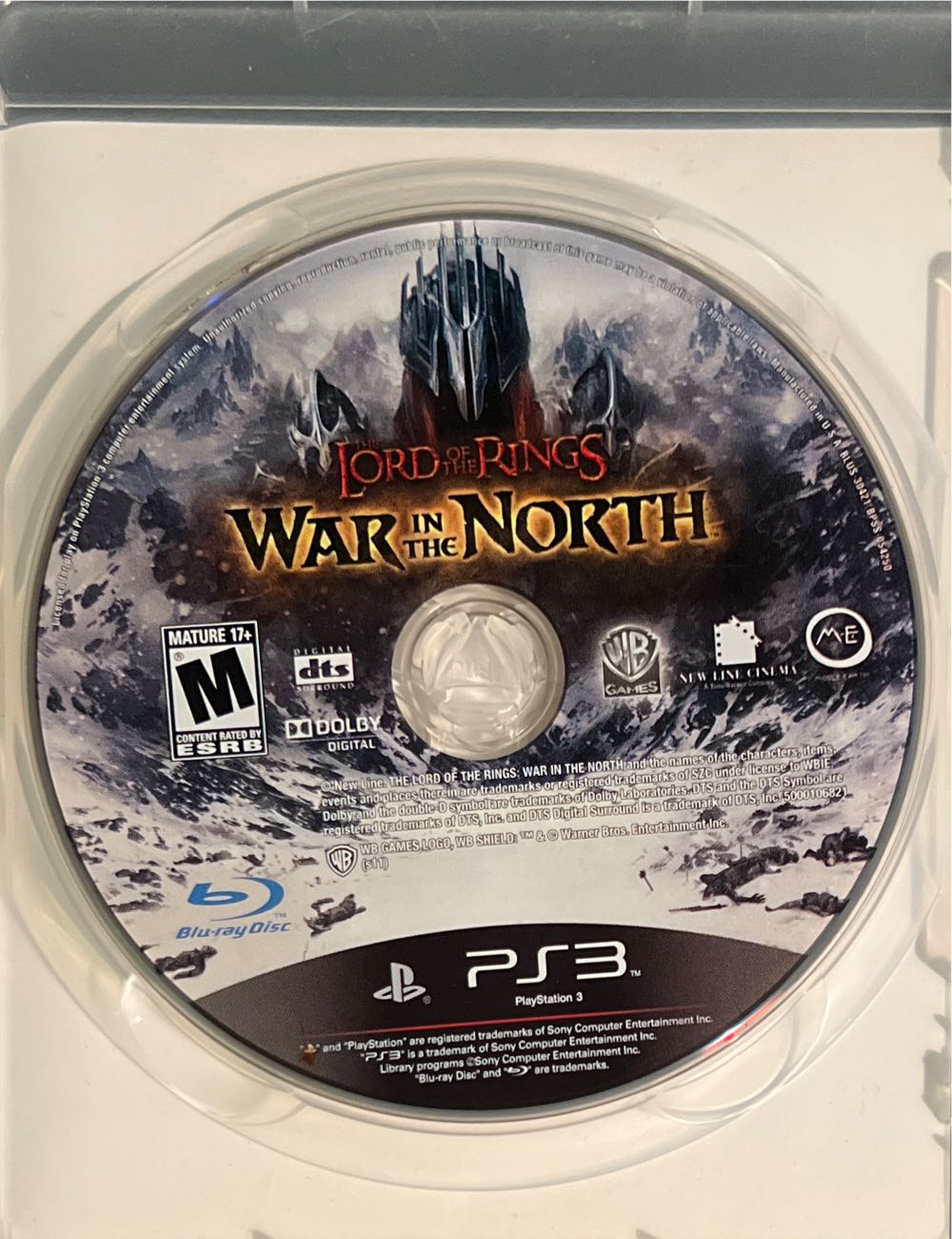The Lord Of The Rings: War In The North - Sony PlayStation 3 (PS3) (Warner Bros. Interactive - 3) video game collectible [Barcode 883929131792] - Main Image 4