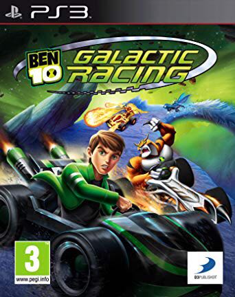 Ben 10 Galactic Racing - Sony PlayStation 3 (PS3) (NAMCO BANDAI Games Europe - 1-4) video game collectible [Barcode 3391891956970] - Main Image 2