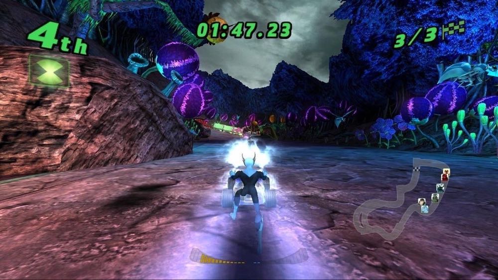 Ben 10 Galactic Racing - Sony PlayStation 3 (PS3) (NAMCO BANDAI Games Europe - 1-4) video game collectible [Barcode 3391891956970] - Main Image 4