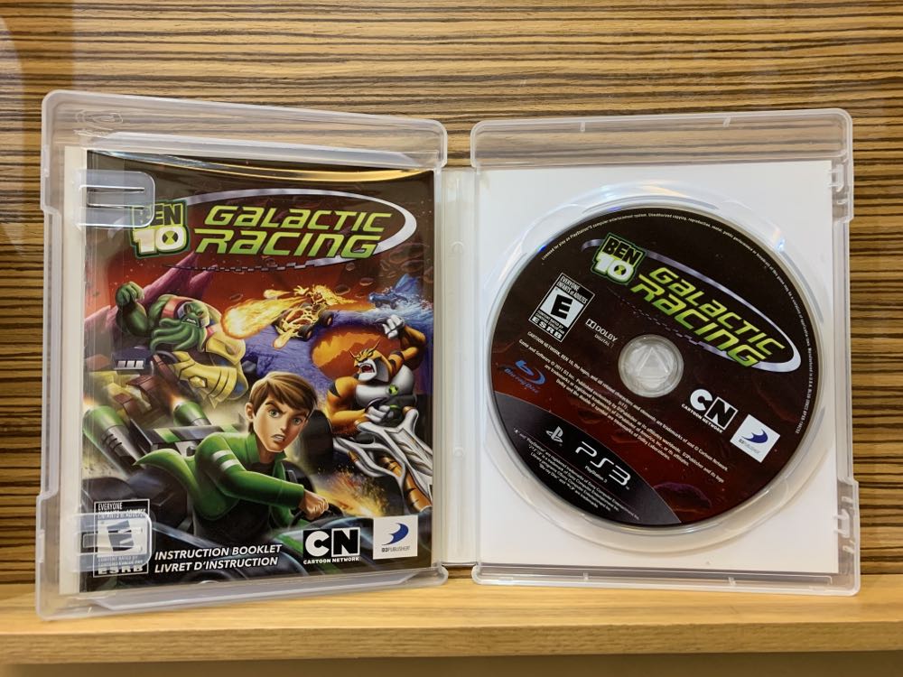 Ben 10: Galactic Racing - Sony PlayStation 3 (PS3) (D3 Publisher - 1-4) video game collectible [Barcode 879278130081] - Main Image 3
