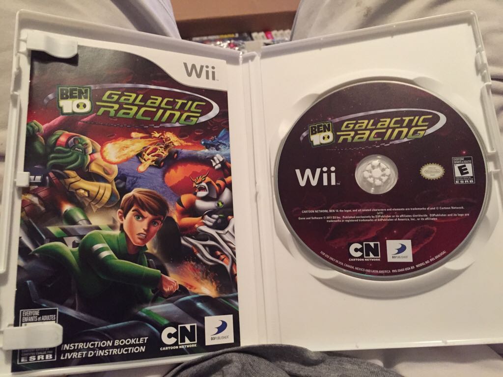 Ben 10: Galactic Racing - Nintendo Wii video game collectible - Main Image 2