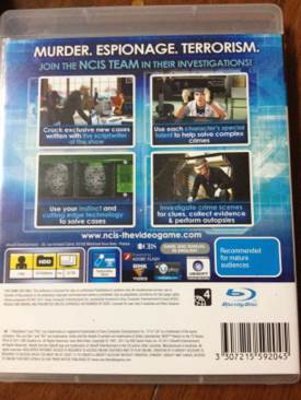 NCIS - Sony PlayStation 3 (PS3) video game collectible [Barcode 3307215592045] - Main Image 2