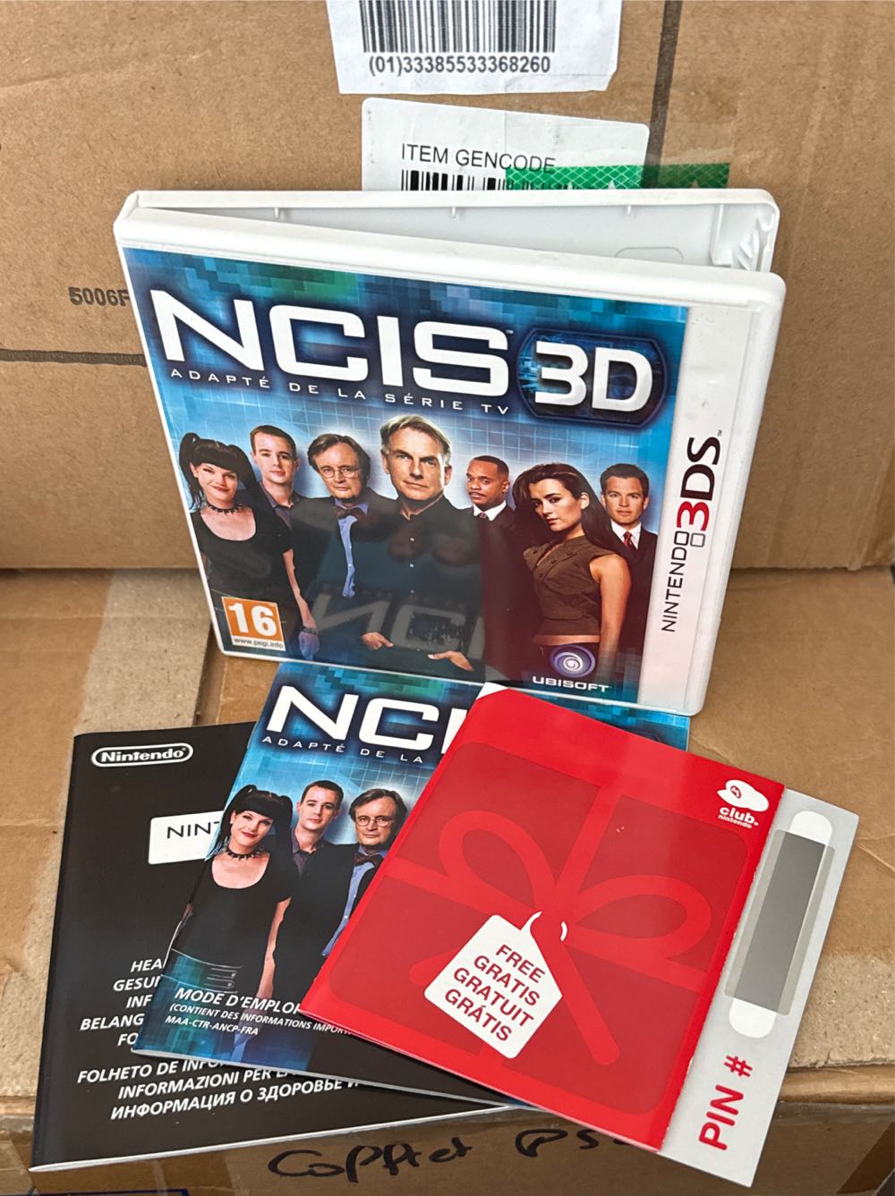 NCIS - Nintendo 3DS video game collectible [Barcode 3307219935091] - Main Image 3
