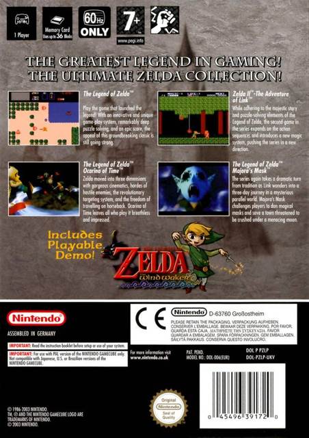 The Legend of Zelda: Collector’s Edition - Nintendo GameCube (Nintendo - 1) video game collectible [Barcode 045496961480] - Main Image 2
