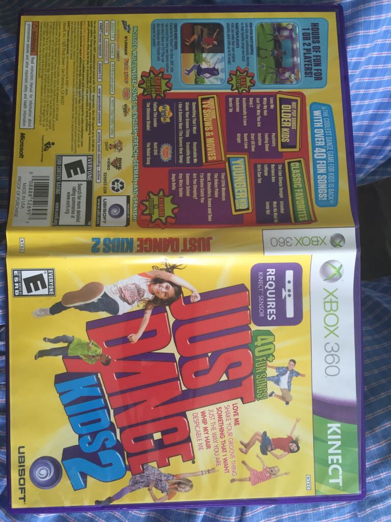 Just Dance Kids 2 - Microsoft Xbox 360 video game collectible - Main Image 1
