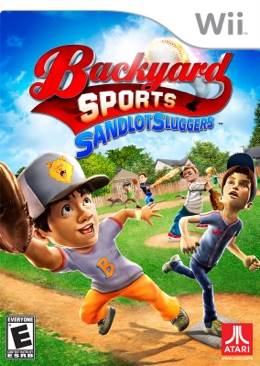 Backyard Sports Sandlot Sluggers - Nintendo Wii (Atari SA - 4) video game collectible [Barcode 742725280342] - Main Image 1