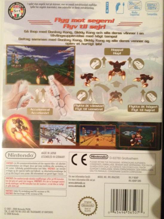 Donkey Kong: Jet Race - Nintendo Wii video game collectible [Barcode 045496365073] - Main Image 2