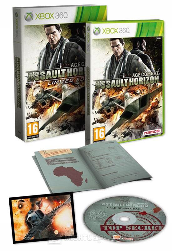Ace Combat: Assault Horizon - Limited Edition - Microsoft Xbox 360 (Namco Bandai - 1) video game collectible [Barcode 3391891955744] - Main Image 2