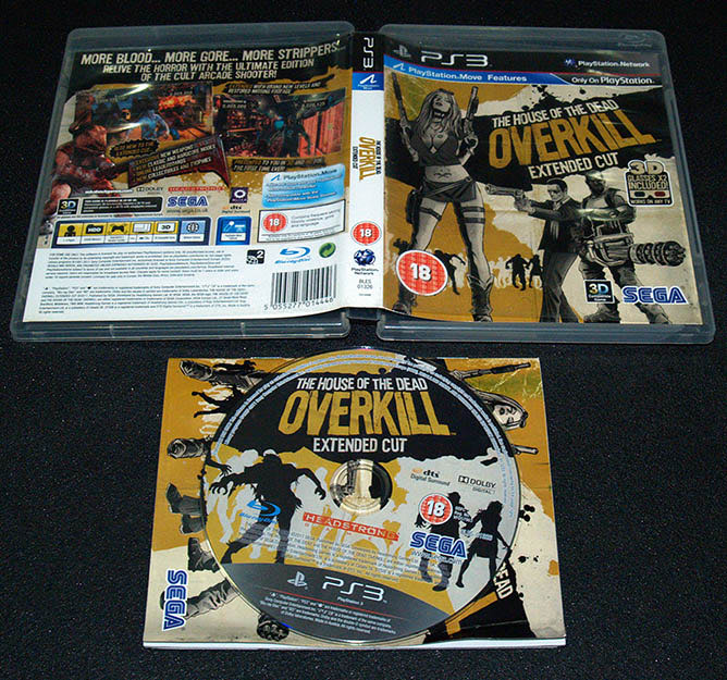 The House Of The Dead Overkill Extended Cut - Sony PlayStation 3 (PS3) (Sega - 2) video game collectible - Main Image 2