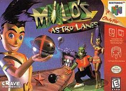 Milo’s Astro Lanes - Nintendo 64 (N64) video game collectible - Main Image 1