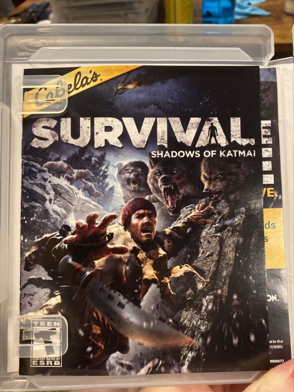 Cabela’s Survival: Shadows Of Katmai - Sony PlayStation 3 (PS3) (Actavision - 2) video game collectible [Barcode 047875766266] - Main Image 3