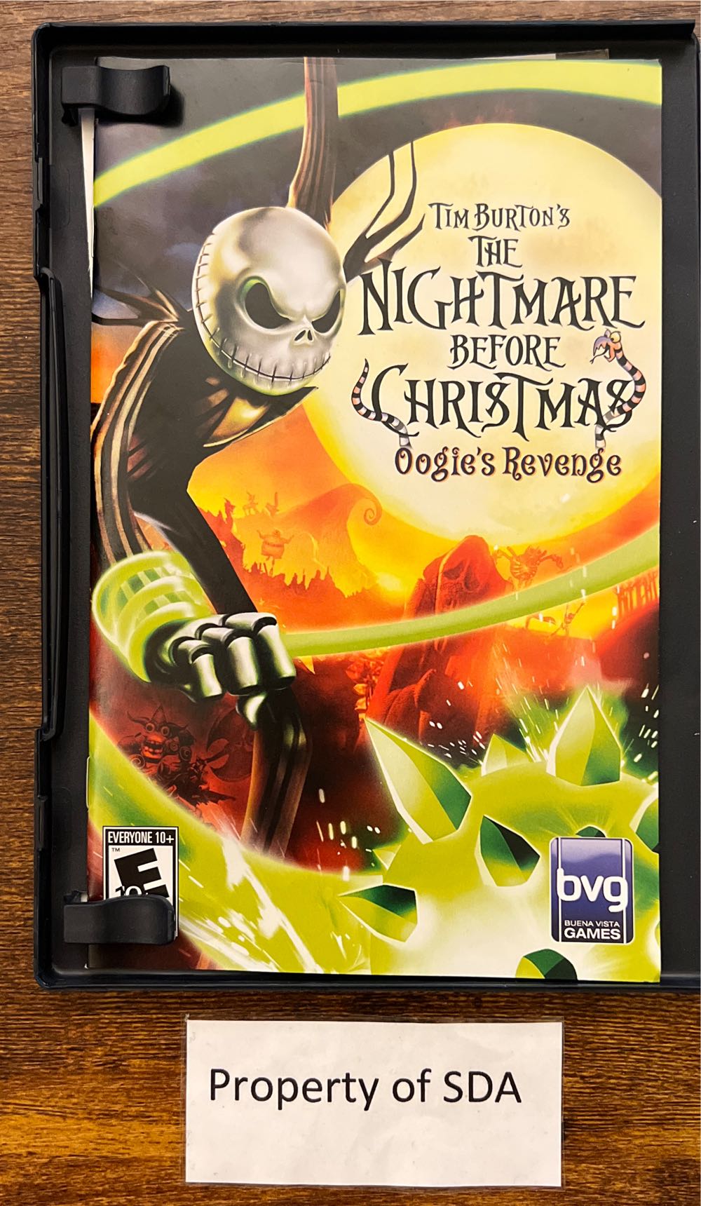 The Nightmare Before Christmas: Oogie’s Revenge - Sony PlayStation 2 (PS2) (Buena Vista Games - 1) video game collectible [Barcode 712725002084] - Main Image 3