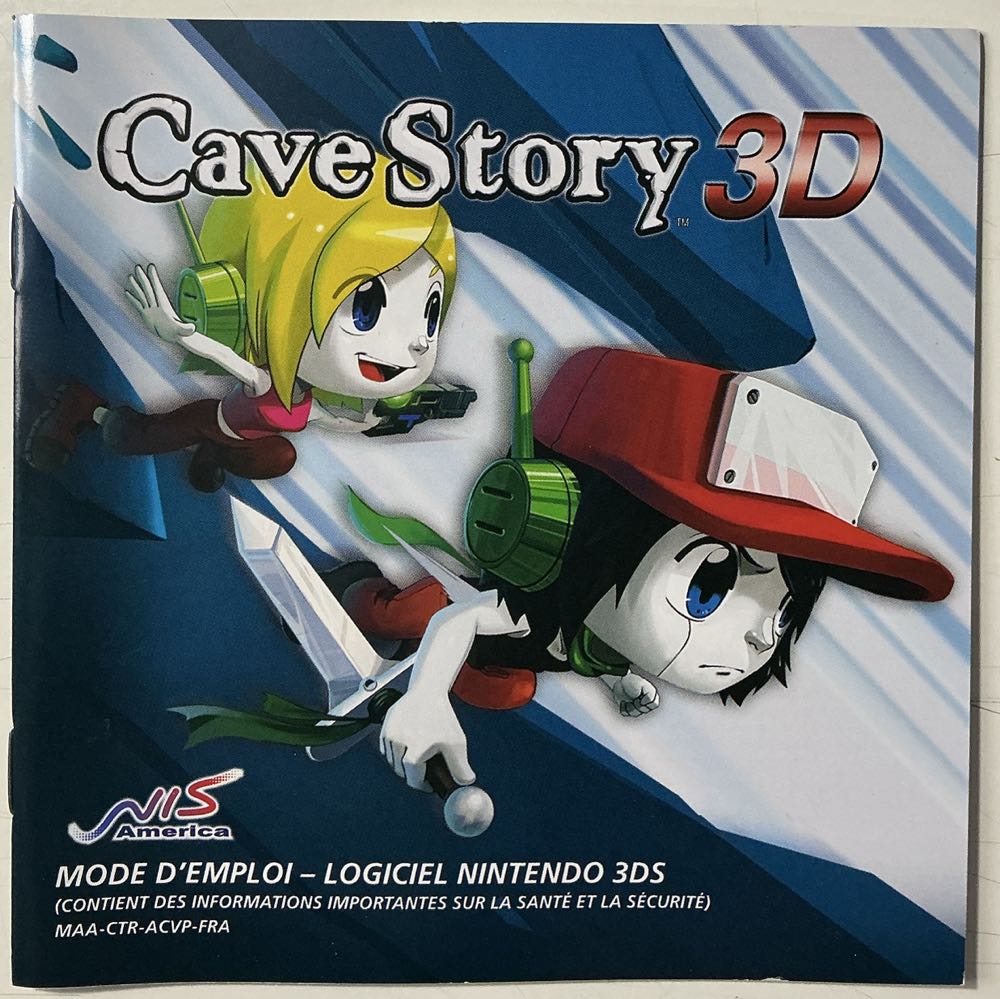 Cave Story 3D - Nintendo 3DS (NIS America) video game collectible [Barcode 5060073308323] - Main Image 3