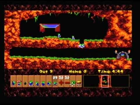 Lemmings & Oh No! More Lemmings - Sony PlayStation (Psygnosis - 1) video game collectible [Barcode 053203082298] - Main Image 4