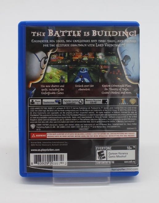 LEGO Harry Potter: Years 5-7 - Sony PlayStation Vita (PS Vita) (WB Games - 1) video game collectible [Barcode 5051892051552] - Main Image 2