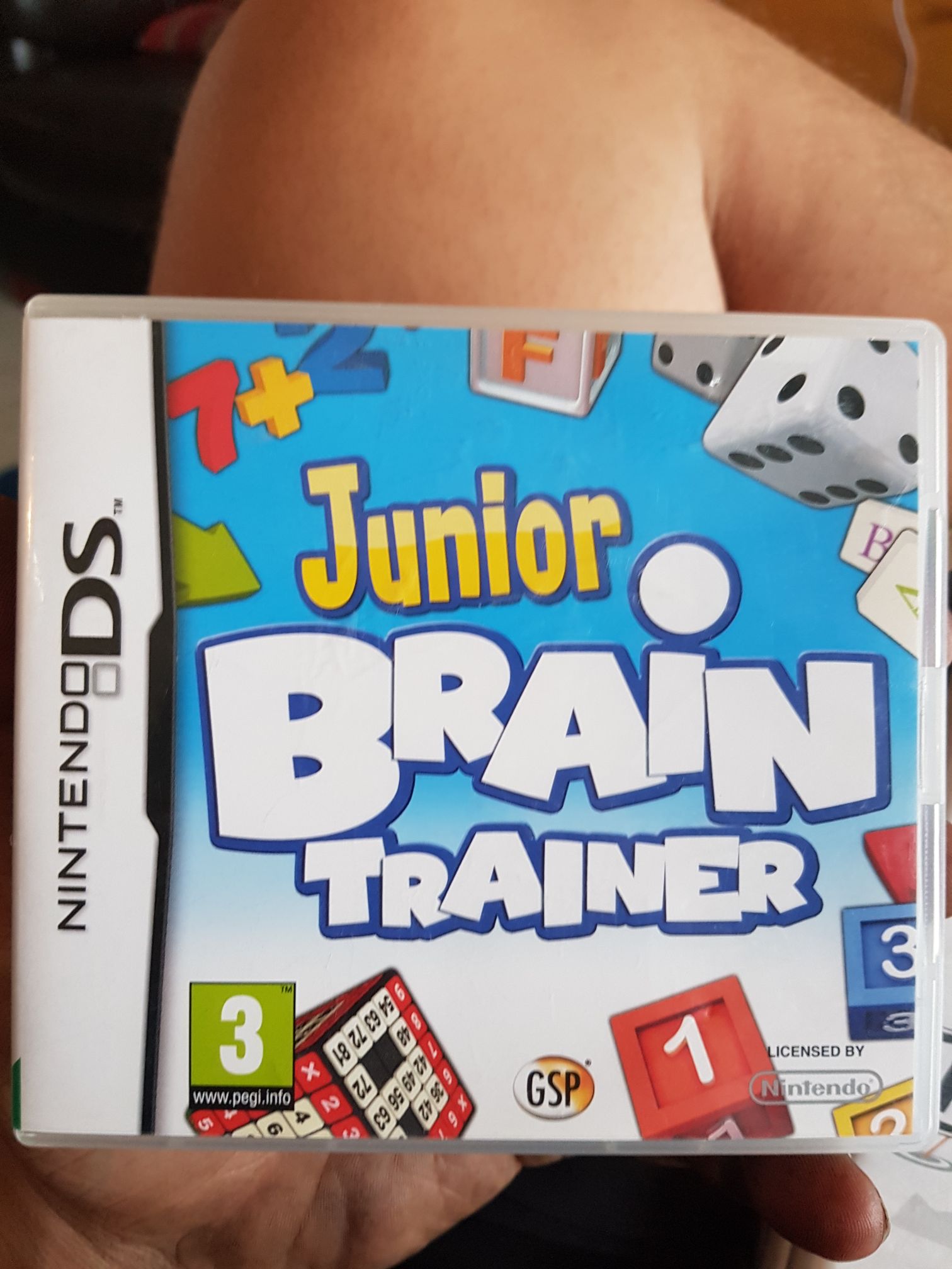 Junior Brain Trainer - Nintendo DS video game collectible - Main Image 1