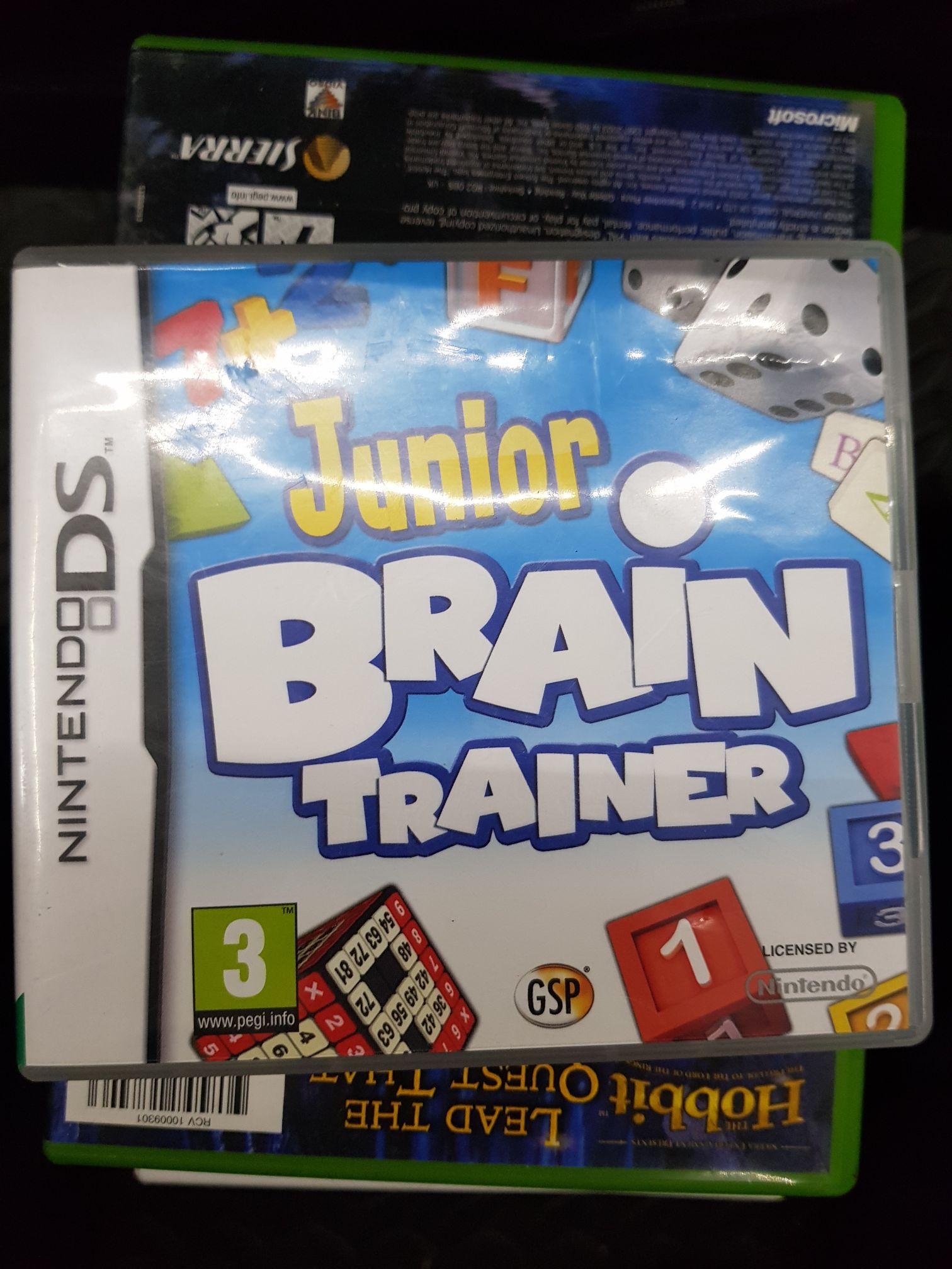 Junior Brain Trainer - Nintendo DS video game collectible - Main Image 1