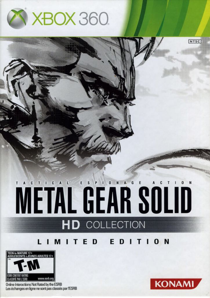 Metal Gear Solid HD Collection Limited Edition - Microsoft Xbox 360 video game collectible [Barcode 083717301431] - Main Image 1