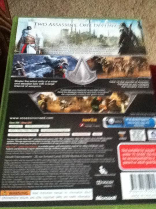 Assassin’s Creed: Revelations - Microsoft Xbox 360 (Ubisoft - 8) video game collectible [Barcode 3307215590232] - Main Image 2