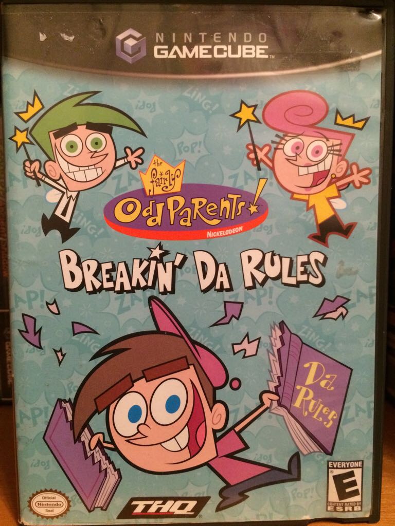 Fairly Odd Parents - Breaking Da Rules - Nintendo GameCube (Nintendo/THQ - 1) video game collectible - Main Image 1