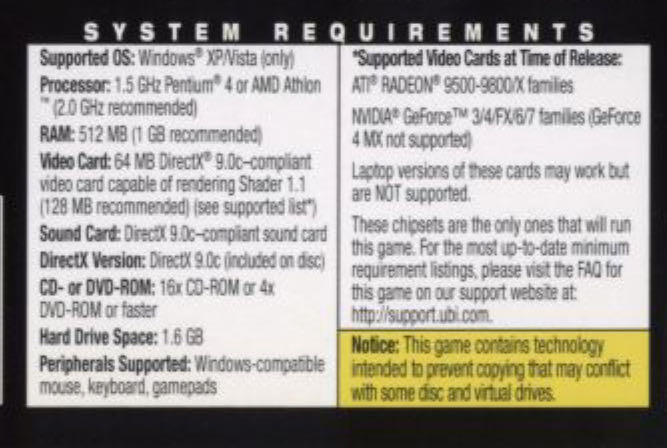 TMNT - PC (Ubisoft - 1) video game collectible [Barcode 008888683414] - Main Image 2