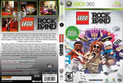 LEGO: Rock Band - Microsoft Xbox 360 (Warner Bros. Games) video game collectible [Barcode 5051892009843] - Main Image 2