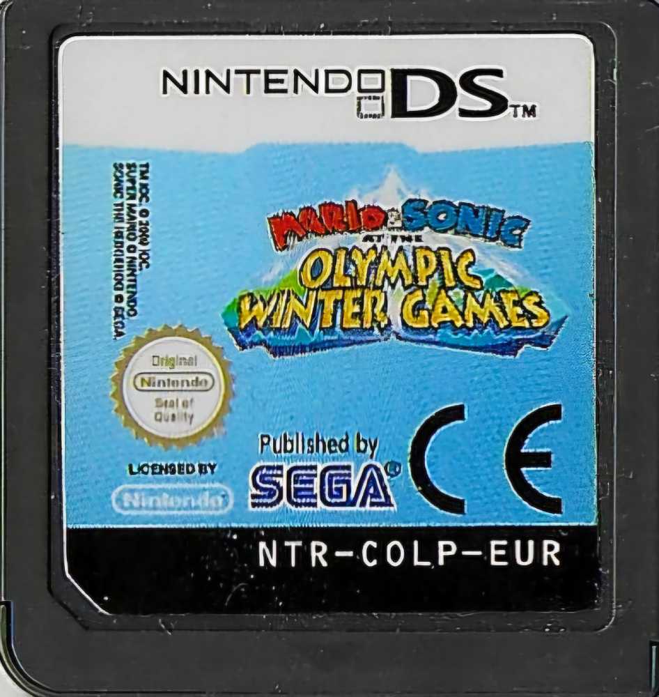 Mario & Sonic: Bei den Olympischen Winterspielen - Nintendo DS (Sega - 1) video game collectible [Barcode 5055277000975] - Main Image 3