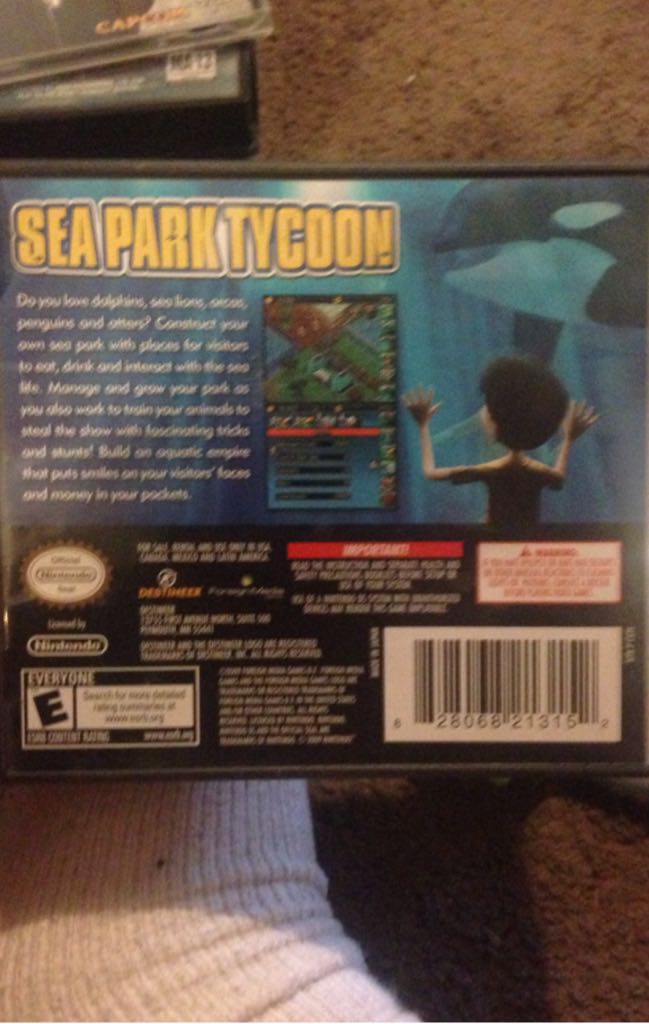 Sea Park Tycoon - Nintendo DS (Destineer) video game collectible [Barcode 828068213152] - Main Image 2