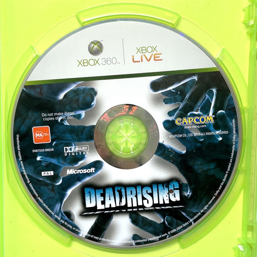 Dead Rising - Microsoft Xbox 360 (Capcom - 1) video game collectible [Barcode 5030931052675] - Main Image 4