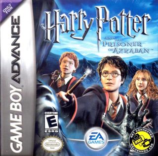 Harry Potter and the Prisoner of Azkaban - Nintendo Game Boy Advance (GBA) (EA - 1) video game collectible [Barcode 014633147803] - Main Image 1