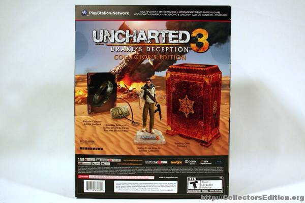 Uncharted 3: Drake’s Deception (Special Edition) - Sony PlayStation 3 (PS3) (Sony Computer Entertainment - 1) video game collectible [Barcode 711719126492] - Main Image 2