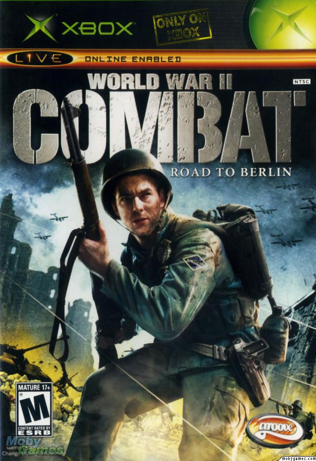 World War II Combat: Road To Berlin - Microsoft Xbox video game collectible - Main Image 1