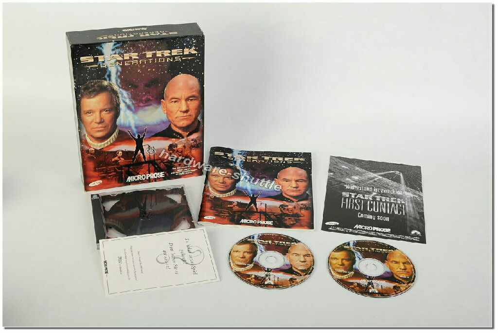 Star Trek Generations - PC video game collectible [Barcode 5015352192315] - Main Image 2