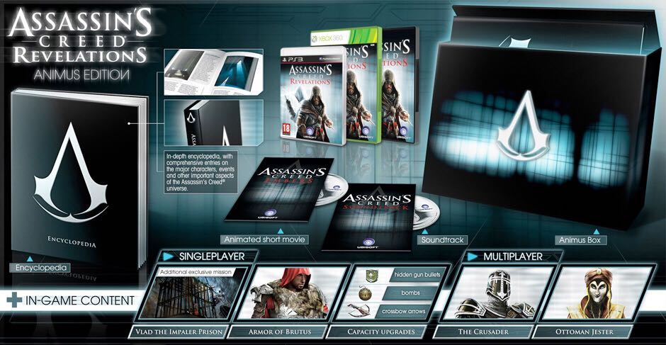 Assassin’s Creed: Revelations: Animus Editie - Sony PlayStation 3 (PS3) (Ubisoft - 1) video game collectible [Barcode 3307215589700] - Main Image 2