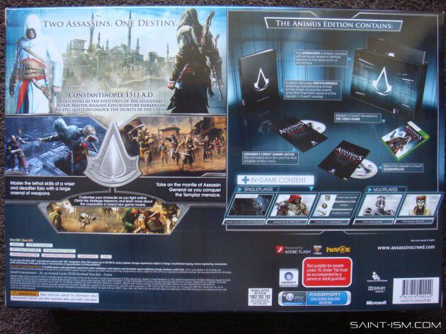 Assassins Creed Revelations Animus Edition - PC (Ubisoft Entertainment - 1) video game collectible - Main Image 2