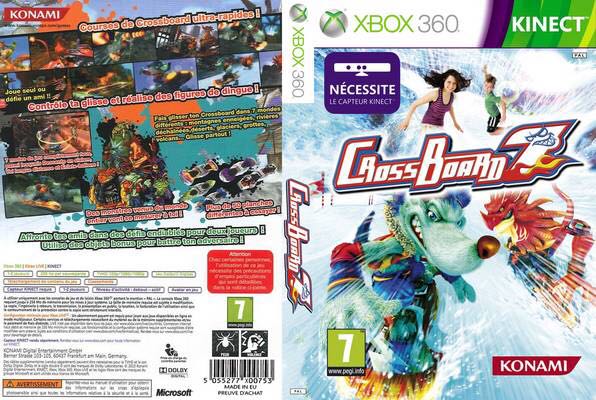 Crossboard 7 - Microsoft Xbox 360 (Konami - 1-2) video game collectible [Barcode 4012927035474] - Main Image 2