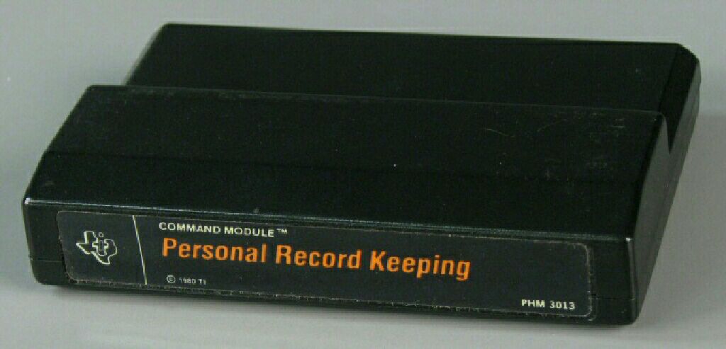 Personal Record Keeping - Atari ST video game collectible - Main Image 1