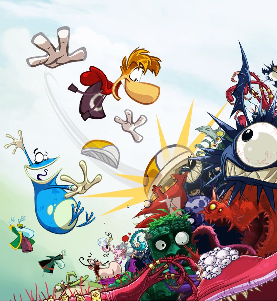 Rayman Origins - Sony PlayStation Vita (PS Vita) (Sony - 1) video game collectible - Main Image 2