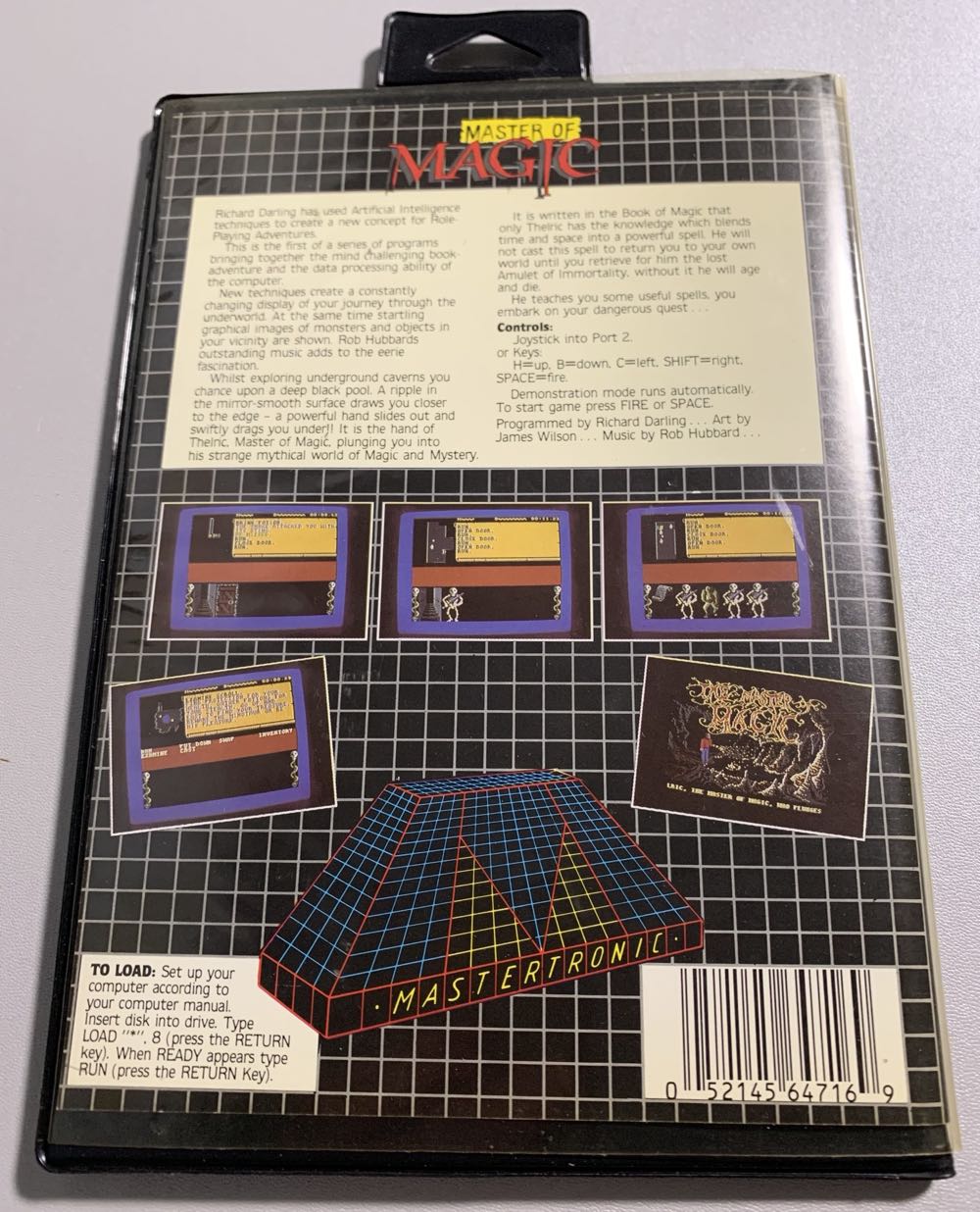 Master Of Magic - Commodore 64 (Mastertronic) video game collectible - Main Image 3