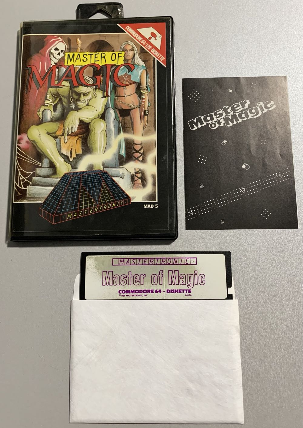 Master Of Magic - Commodore 64 (Mastertronic) video game collectible - Main Image 4