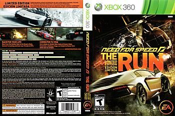 Need for Speed: The Run - Microsoft Xbox 360 (EA / Electronic Arts - 1) video game collectible [Barcode 014633731651] - Main Image 2