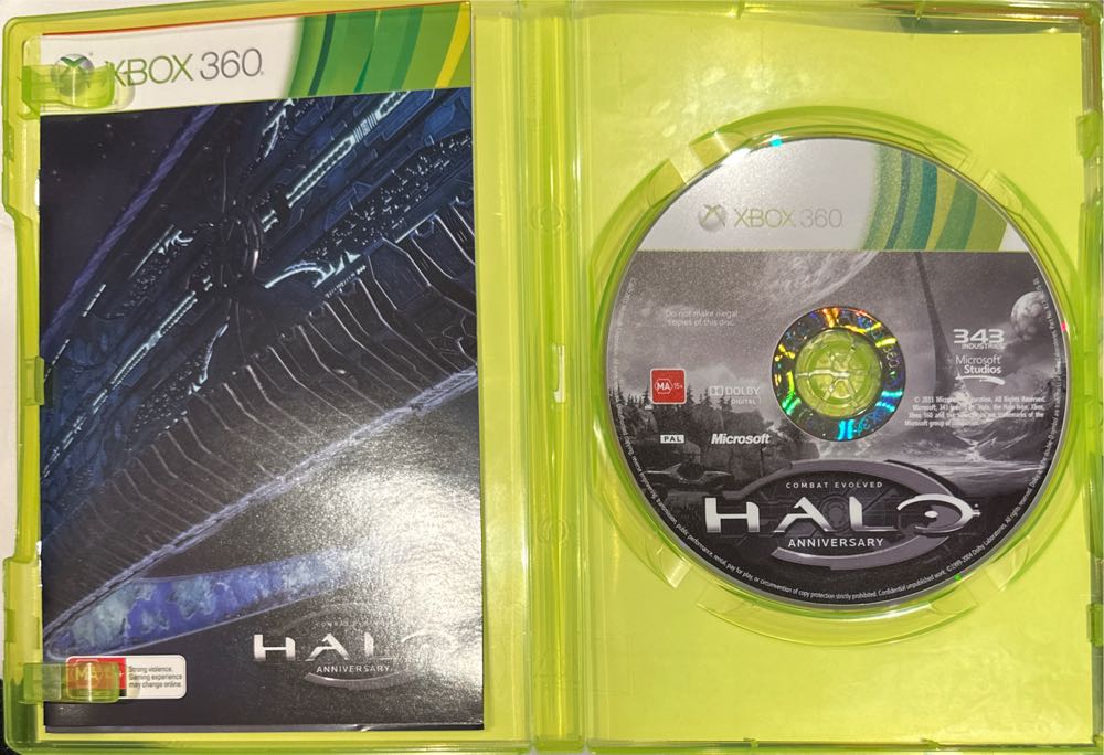 Halo: Combat Evolved Anniversary - Microsoft Xbox 360 (Microsoft Game Studios - 2) video game collectible [Barcode 885370314779] - Main Image 3