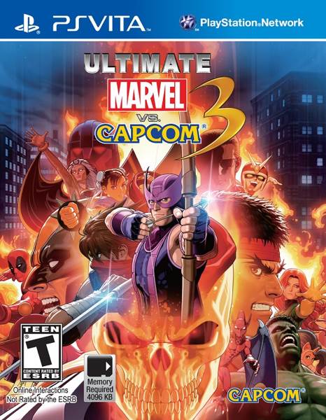 Ultimate Marvel vs. Capcom 3 - Sony PlayStation Vita (PS Vita) (Capcom - 2) video game collectible [Barcode 5055060913031] - Main Image 1