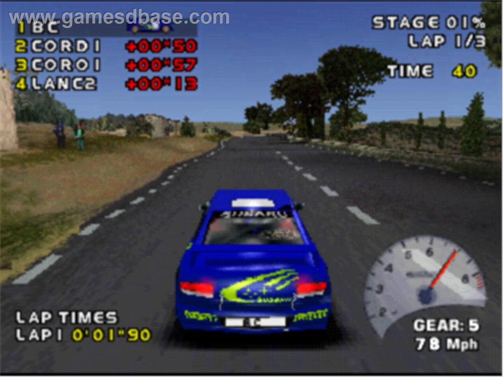 V-Rally 2 - Sony PlayStation (Infogrames - 1-2) video game collectible [Barcode 3546430018712] - Main Image 2