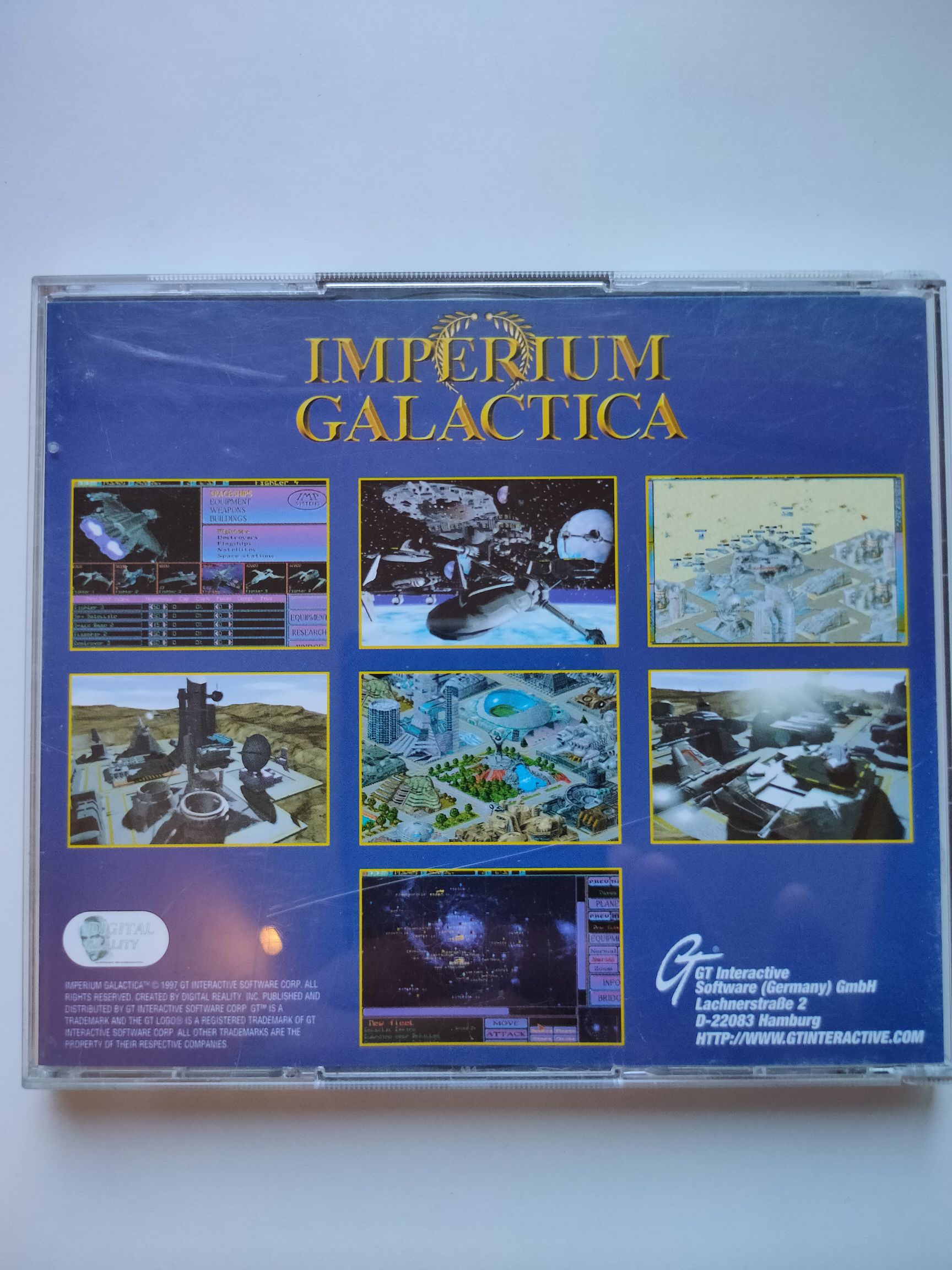 Imperium Galactica - PC (GT Interactive - 1) video game collectible [Barcode 742725117891] - Main Image 2