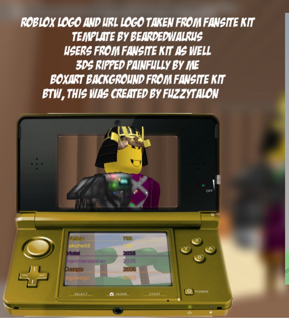 Roblox - Nintendo 3DS video game collectible - Main Image 2