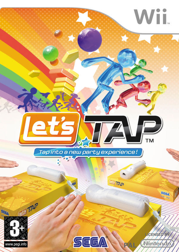 Let’s Tap - Nintendo Wii (Sega - 4) video game collectible - Main Image 2